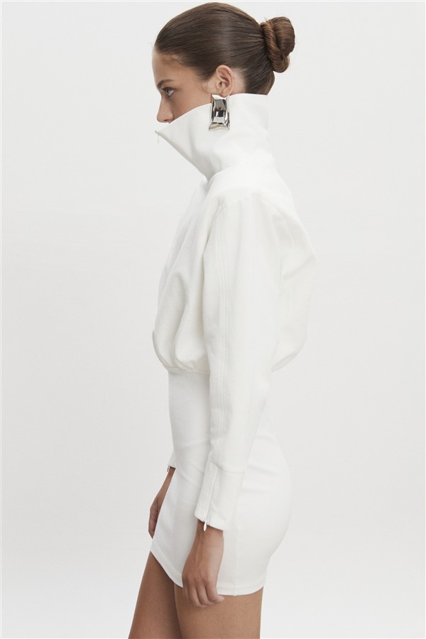 NR DOPE DRESS OFF WHITE