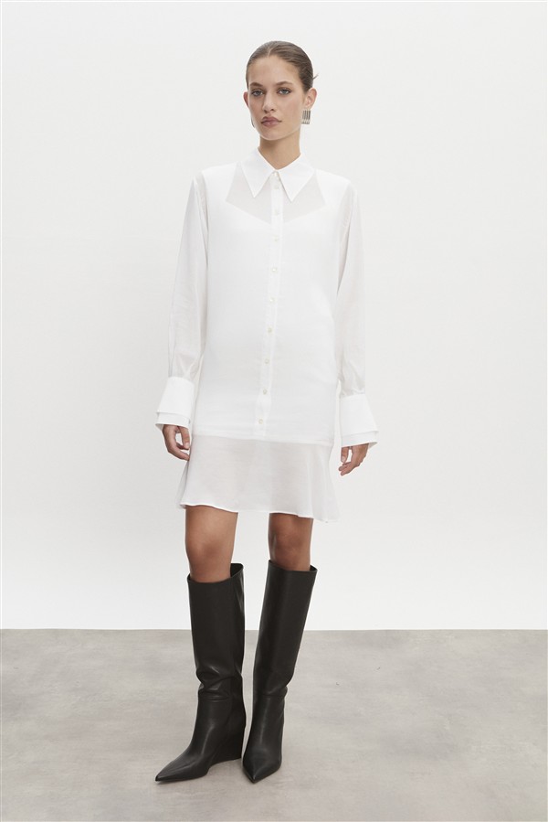 NR EUPHORIA DRESS WHITE