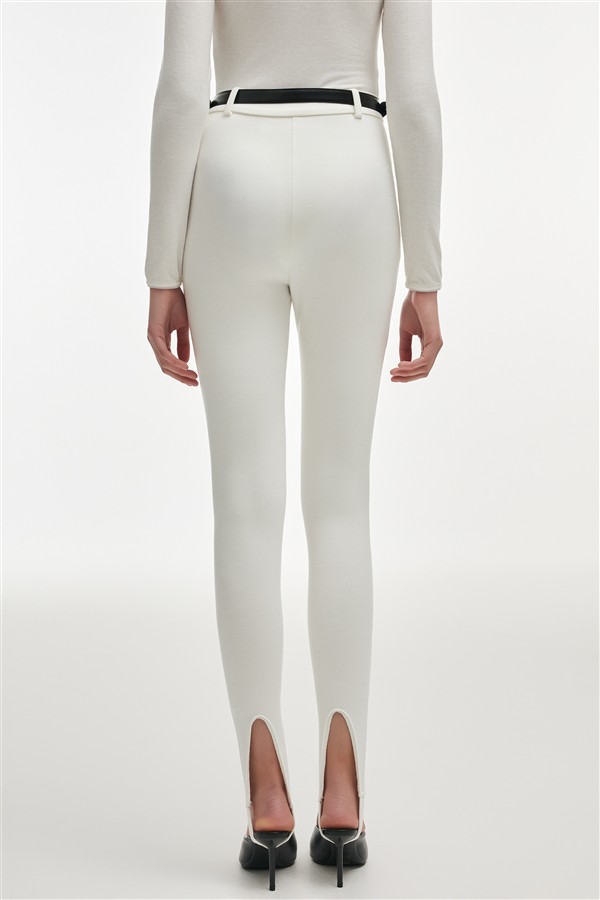 NR FLEUR LEGGINGS WHITE
