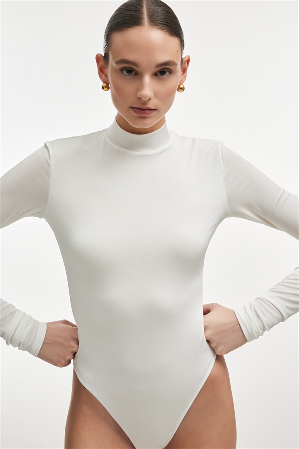 NR FLIRT BODYSUIT WHITE