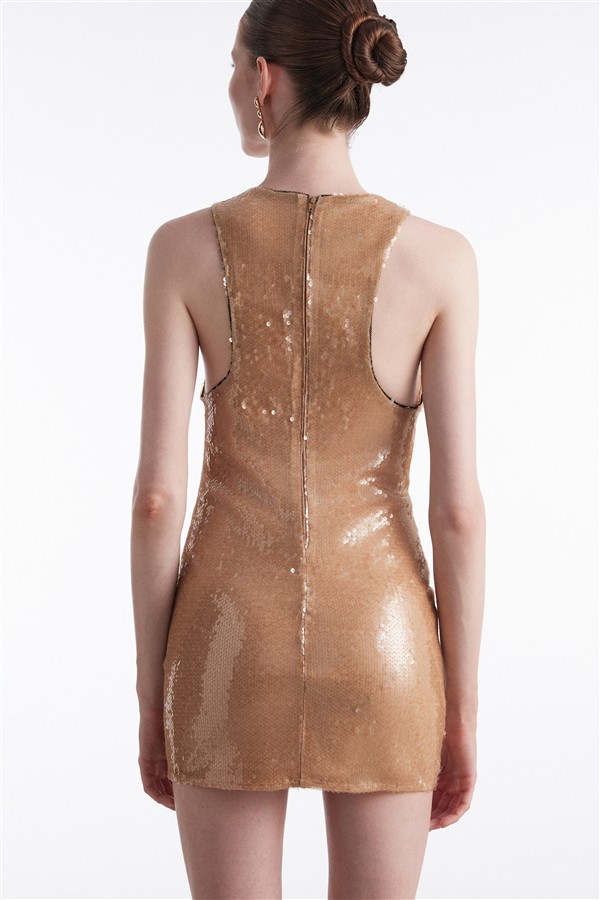 NR HOT SUN MINI DRESS SAND