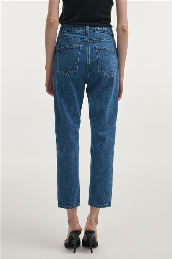 NR INDIGO DENIM TROUSERS BLUE