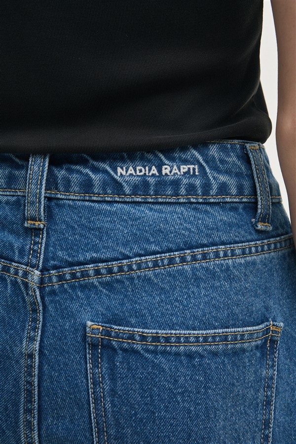 NR INDIGO DENIM TROUSERS BLUE