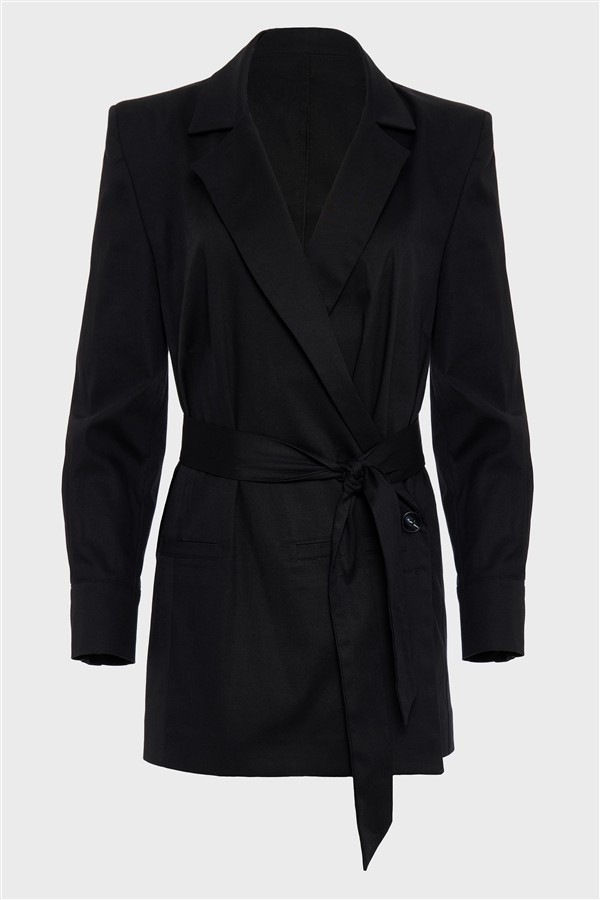 NR LETICIA BLAZER DRESS BLACK
