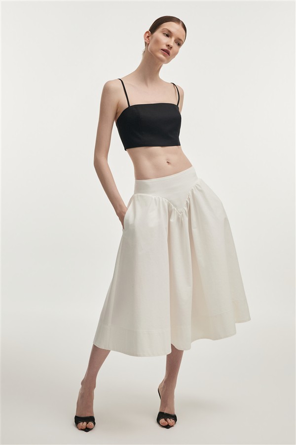 NR LETICIA CAPE TOP BLACK