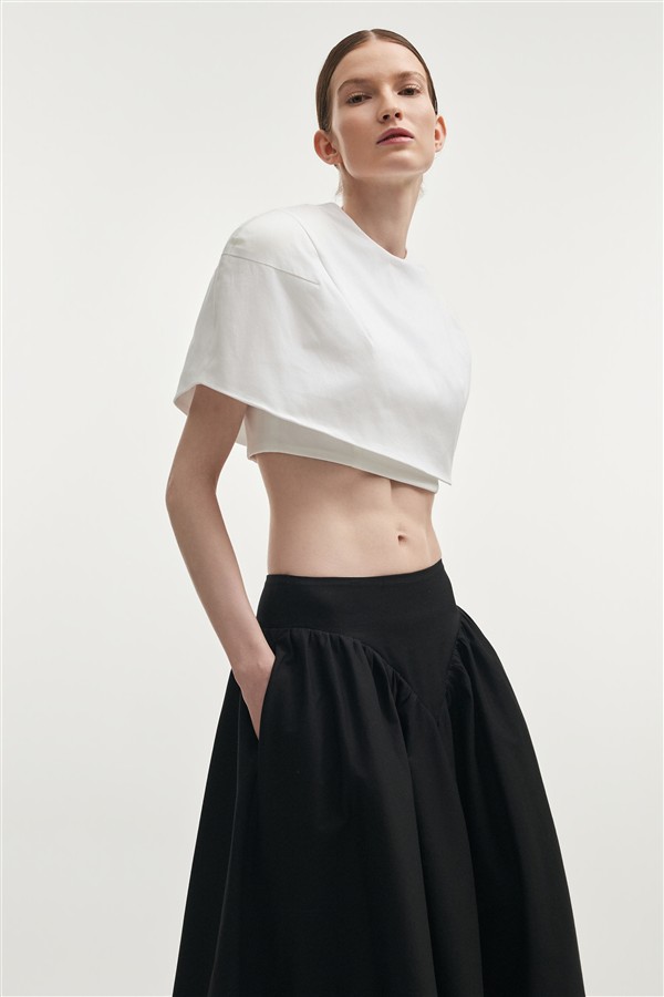 NR LETICIA CAPE TOP WHITE