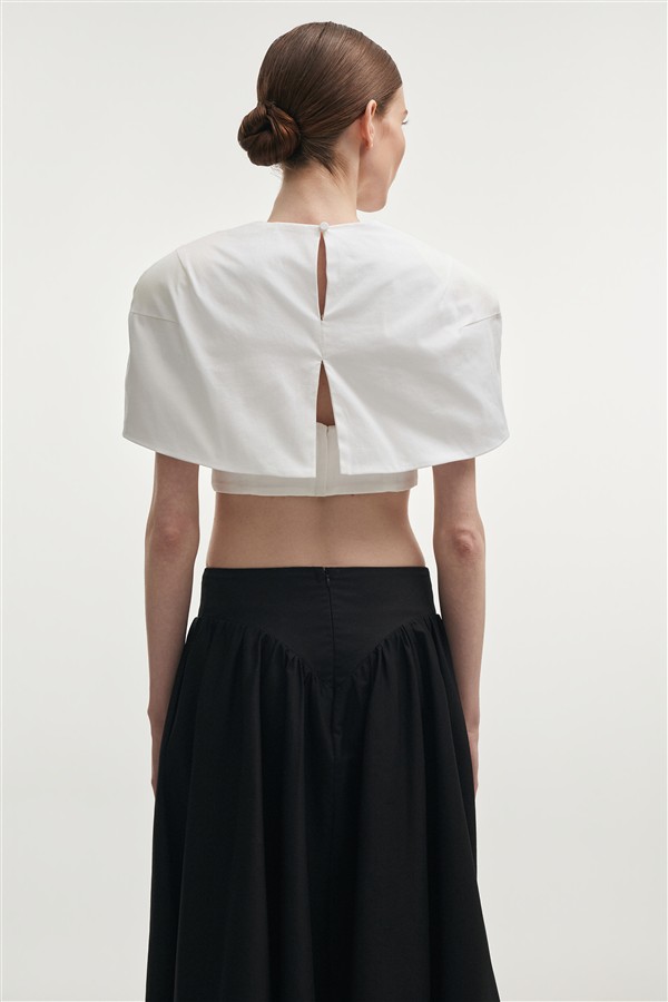 NR LETICIA CAPE TOP WHITE