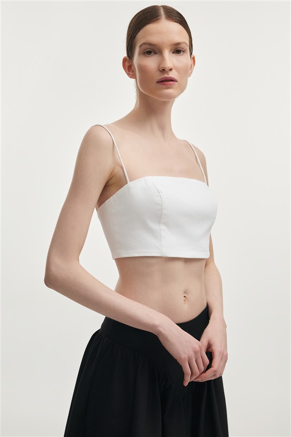 NR LETICIA CAPE TOP WHITE
