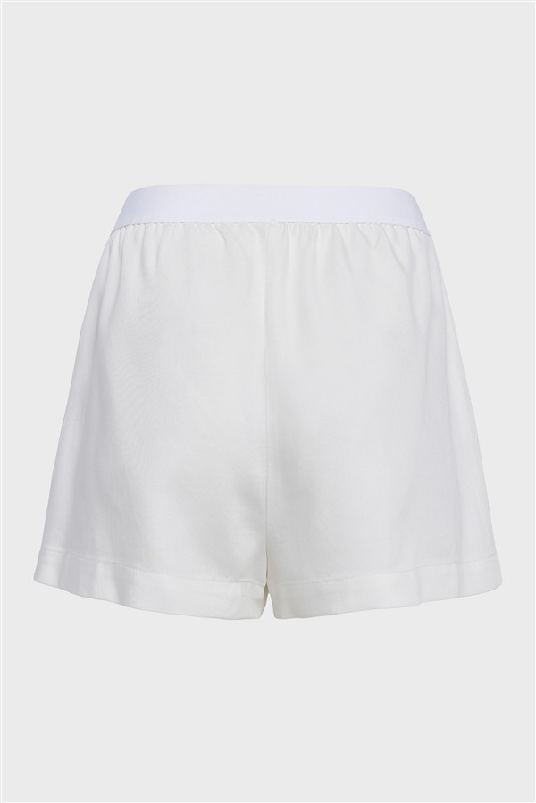 NR LETICIA SHORTS WHITE