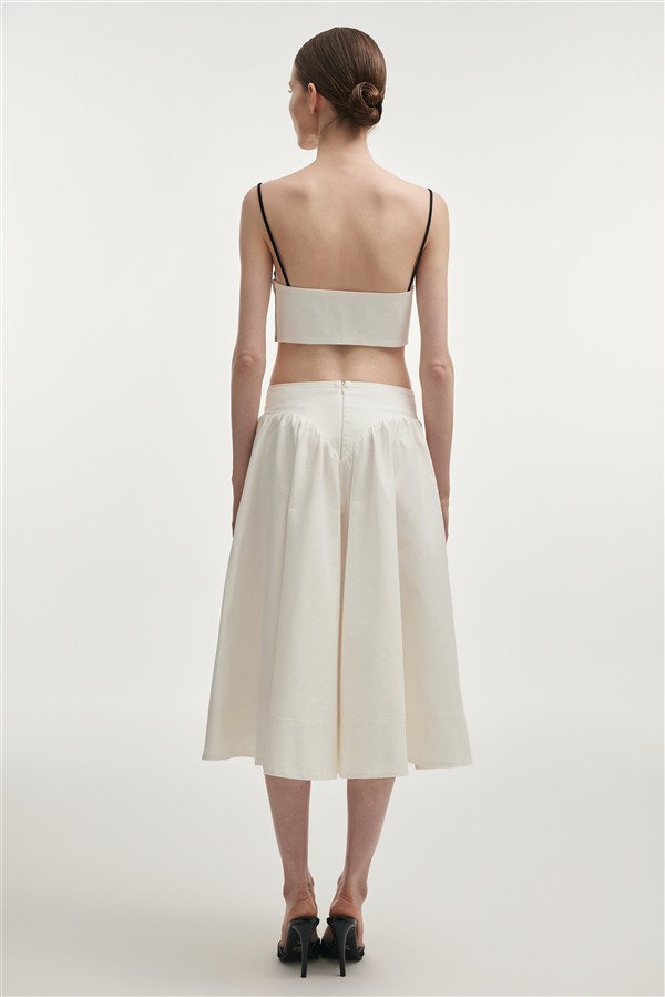 NR LETICIA SKIRT WHITE