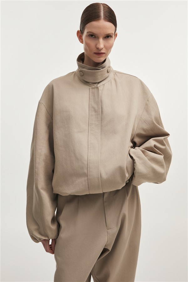 NR MUSE JACKET M/W GREIGE