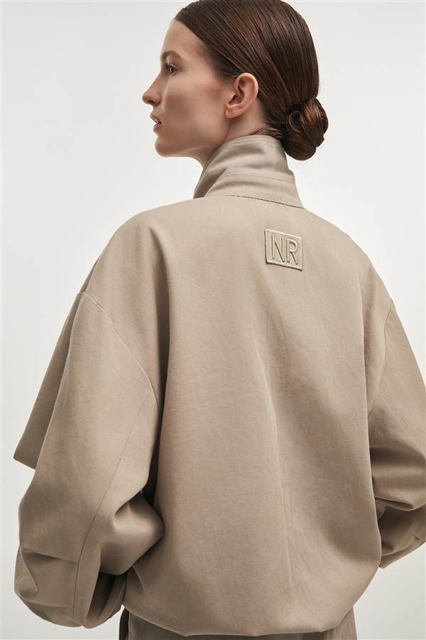 NR MUSE JACKET M/W GREIGE