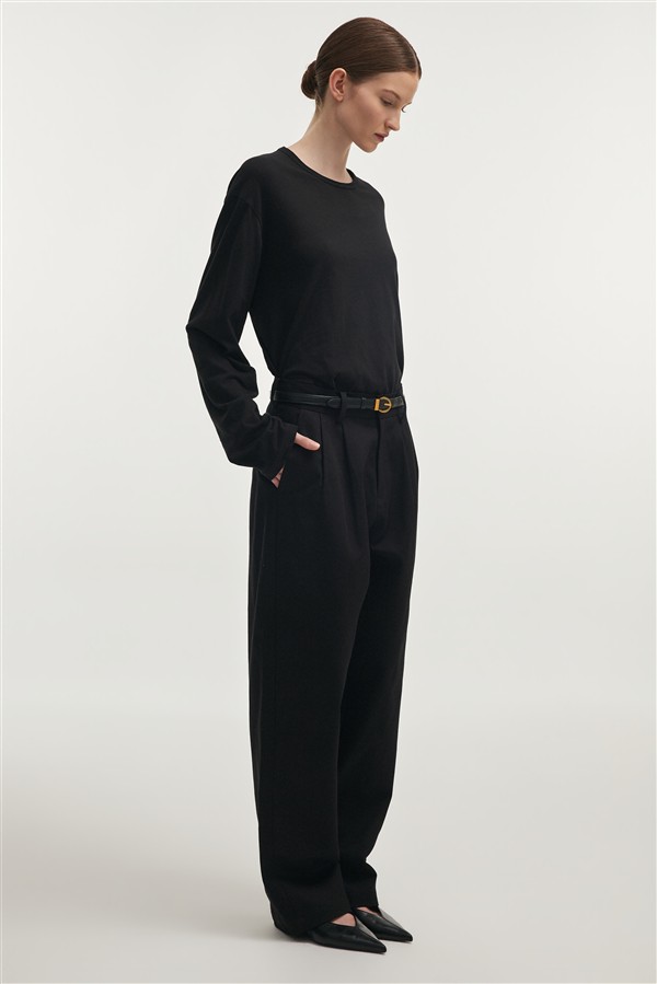 NR MUSE TROUSERS M/W BLACK