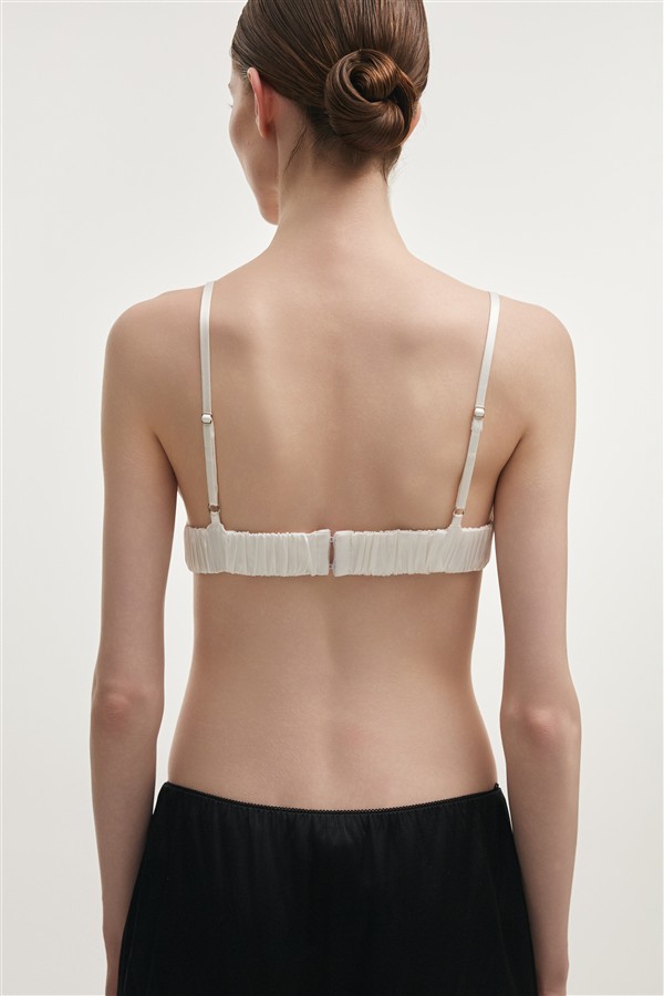 NR NAIA BRALETTE TOP WHITE