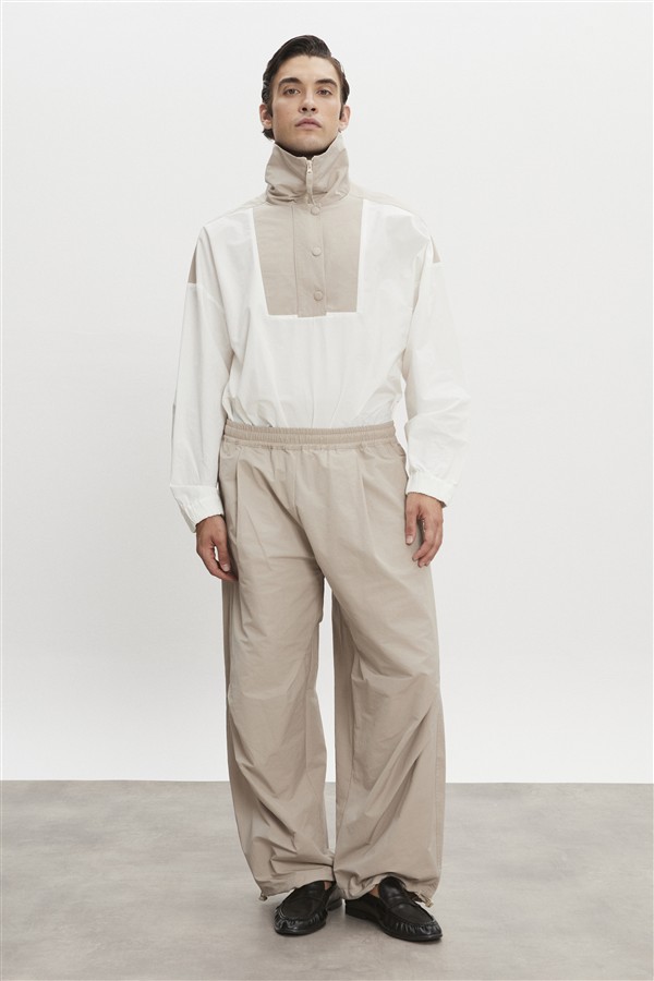 NR PAOLO TRACKPANTS M/W GREIGE