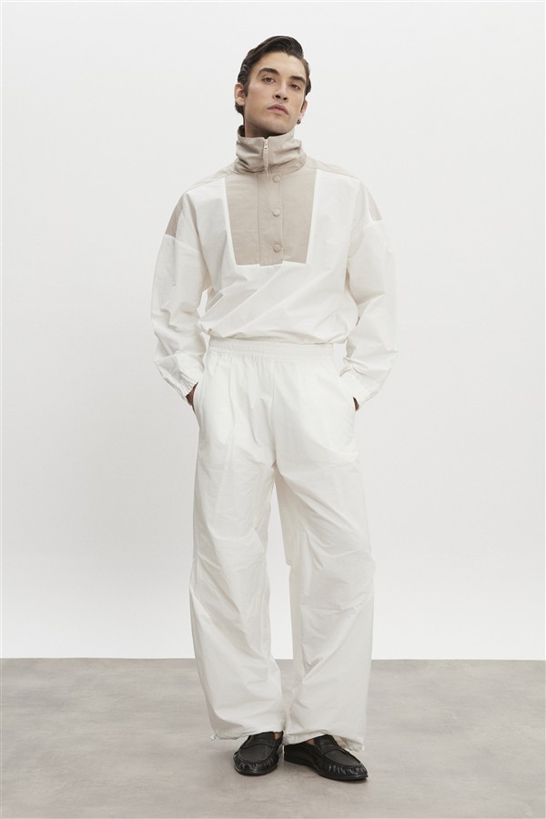 NR PAOLO TRACKPANTS M/W WHITE