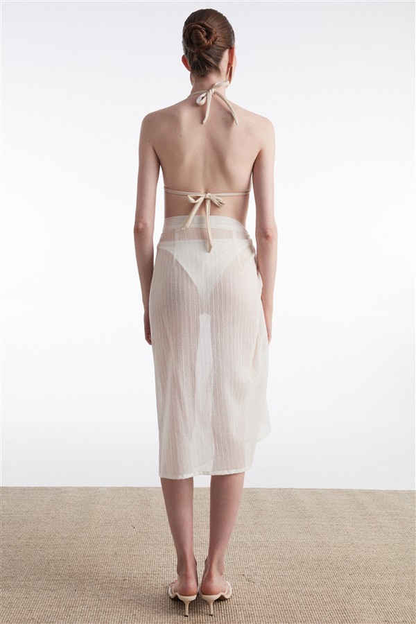 NR PAREO HAN SARONG OFF WHITE