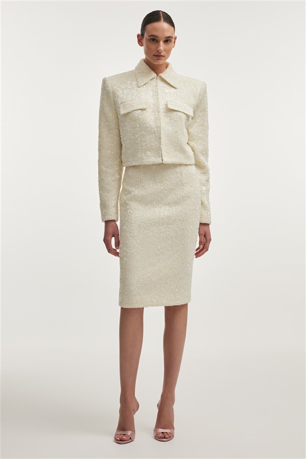 NR PETRA SKIRT WHITE
