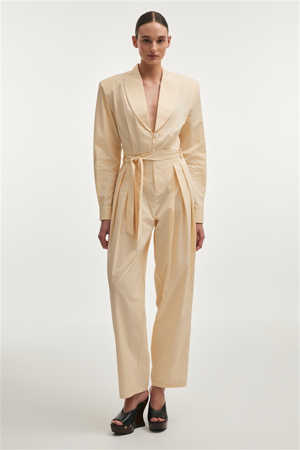 NR PURE JUMPSUIT BUTTER YELLOW