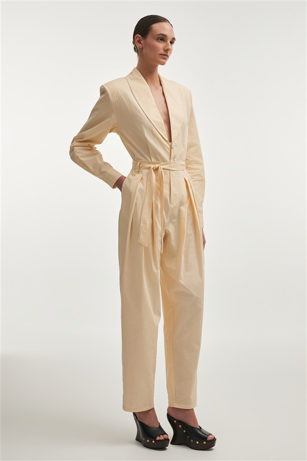 NR PURE JUMPSUIT BUTTER YELLOW