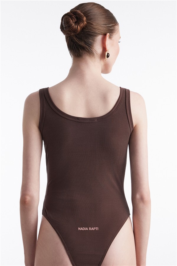 NR RIO BODYSUIT BROWN