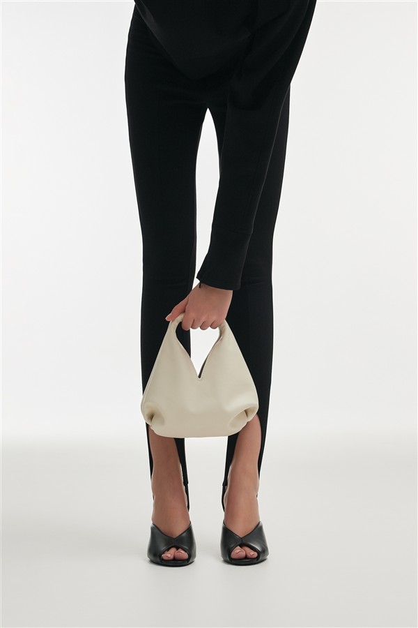 NR SIENA LEATHER BAG OFF WHITE
