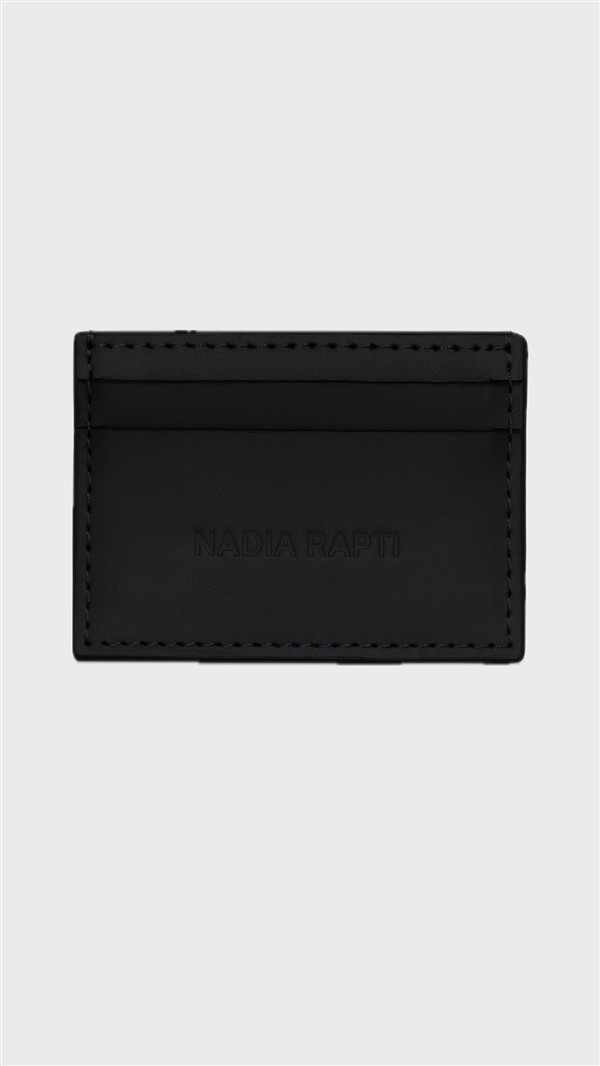 NR SIENA LEATHER CART HOLDER BLACK
