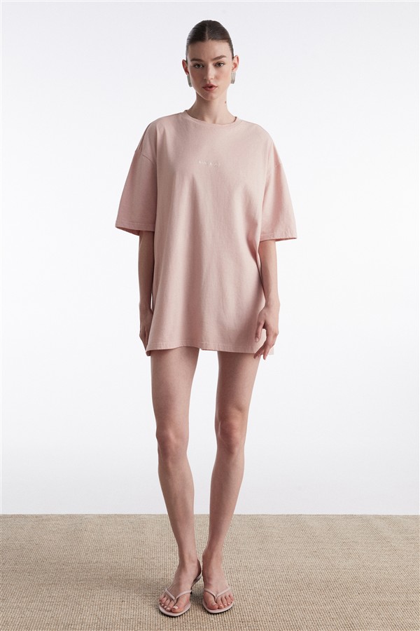 NR T-SHIRT FLOWER BLOOM M/W PINK