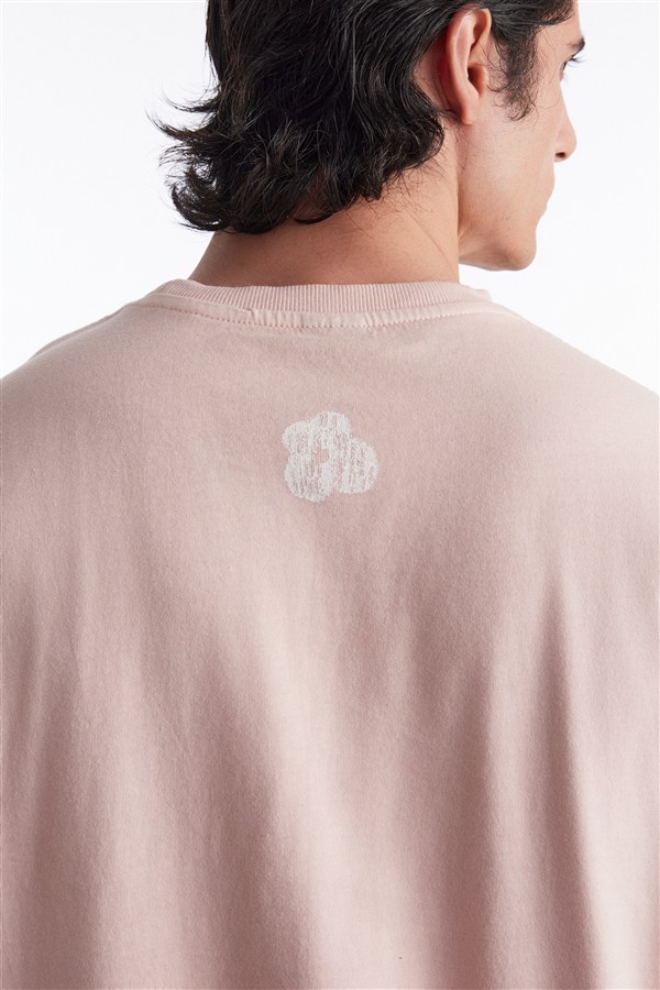 NR T-SHIRT FLOWER BLOOM M/W PINK