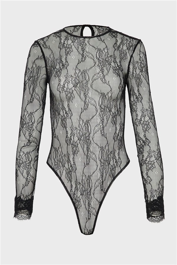 NR VEIL BODYSUIT BLACK