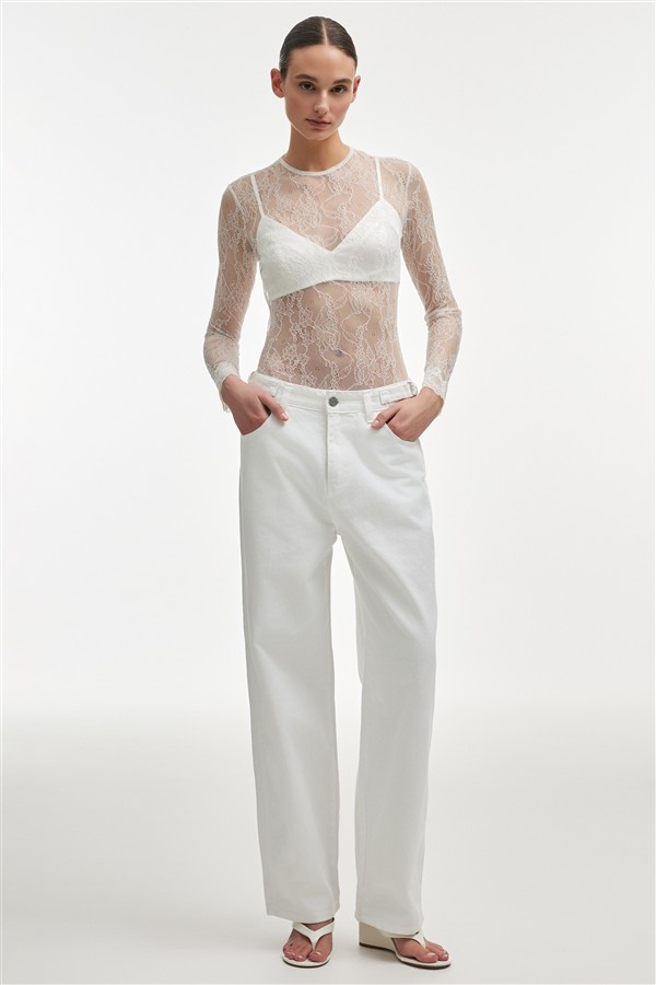 NR VEIL BODYSUIT WHITE
