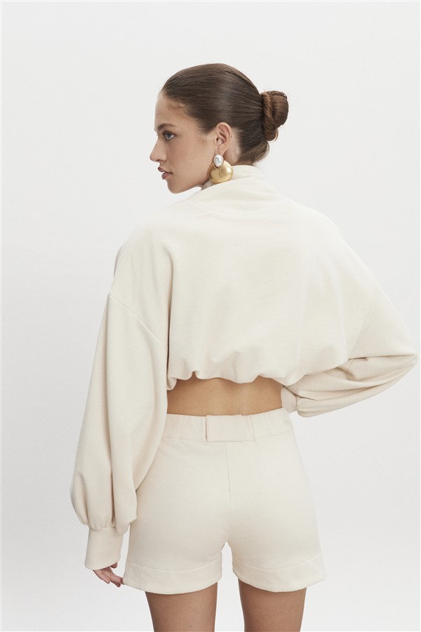 NR ZEN BLOUSE ECRU
