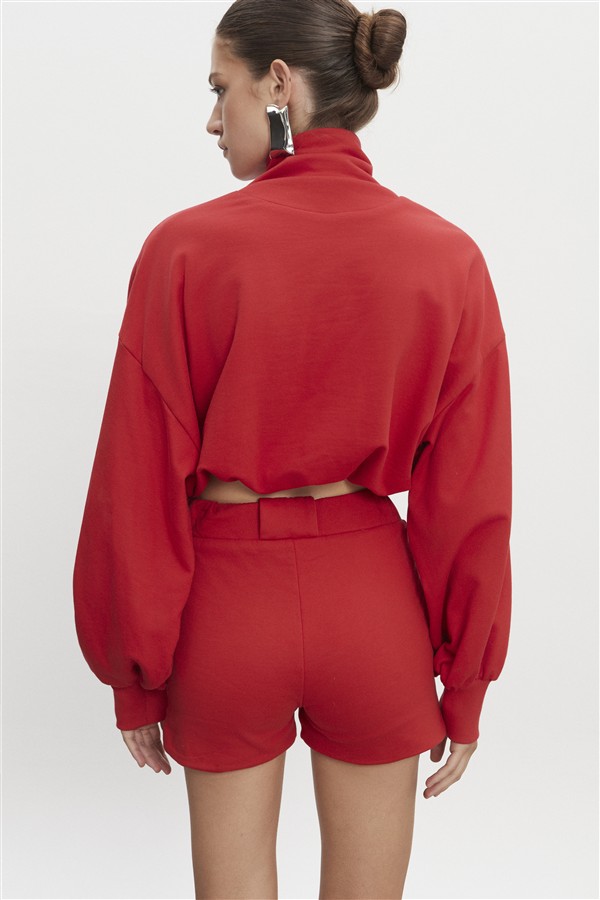 NR ZEN BLOUSE RED