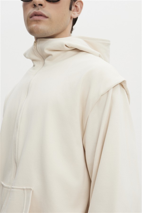 NR ZEN JACKET MAN ECRU