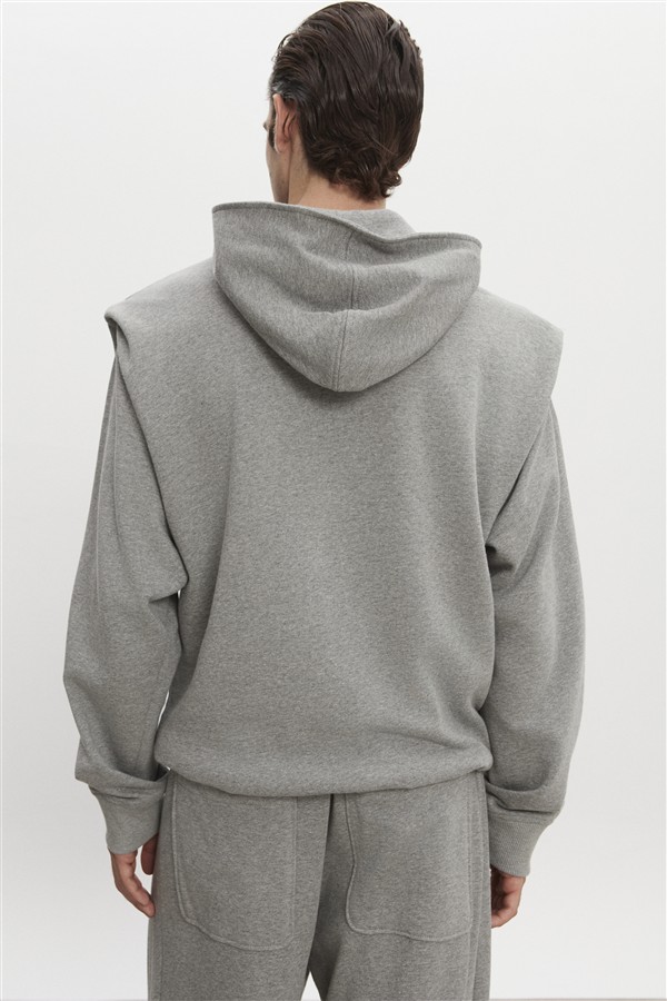 NR ZEN JACKET MAN GREY-MELANGE