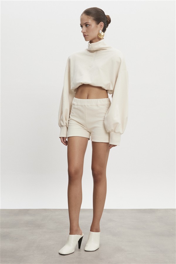 NR ZEN SHORTS ECRU