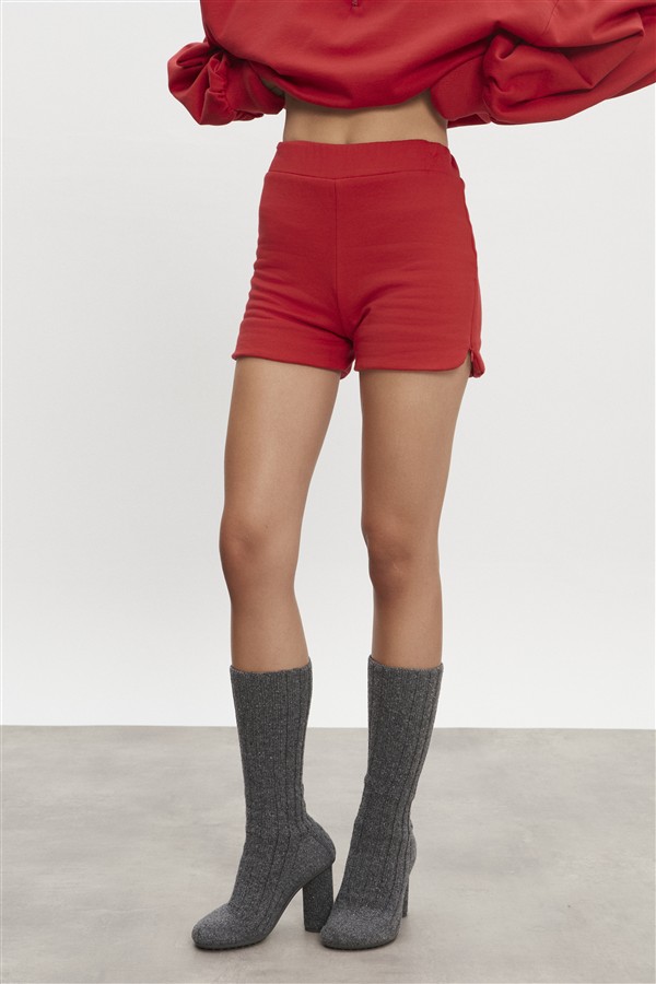 NR ZEN SHORTS RED