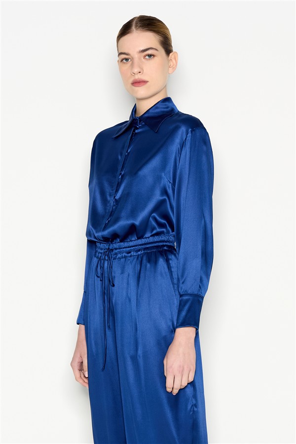 NR OCEAN DRIVE TROUSERS BLUE