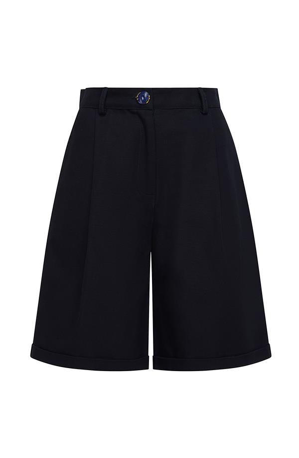 LA CHAINE PARELTHON SHORTS NAVY BLUE