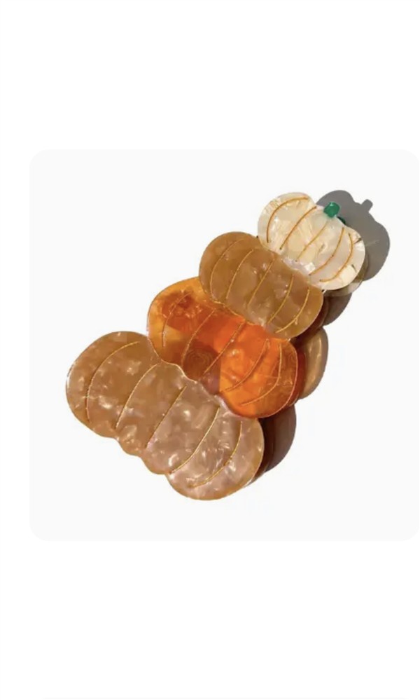 SOLAR ECLIPSE HAIR CLIP PUMPKIN STACK