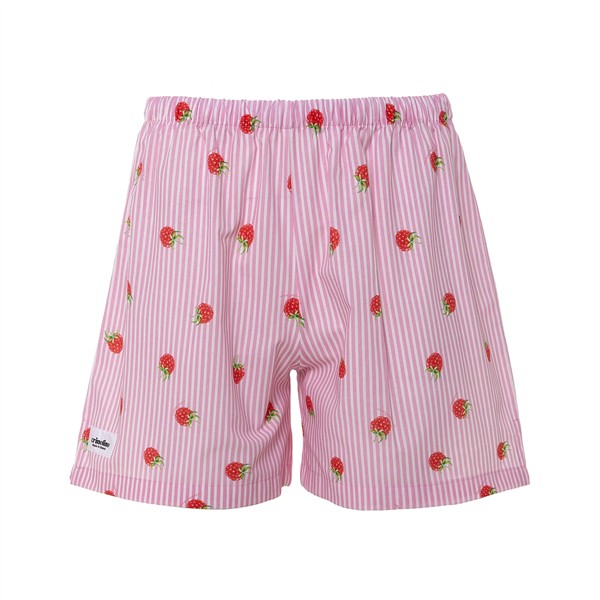 CRINOLINO RASPBERRY STRIPES SHORTS
