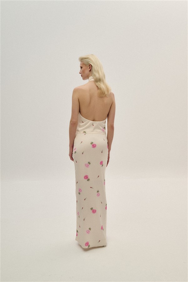 COMBOS 030 MAXI SKIRT FLOWER