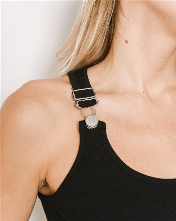 SALT AND PEPPER GRETA BLACK