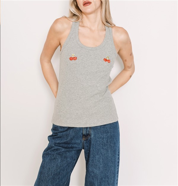 SALT AND PEPPER MELANIE GREY CHERRIES