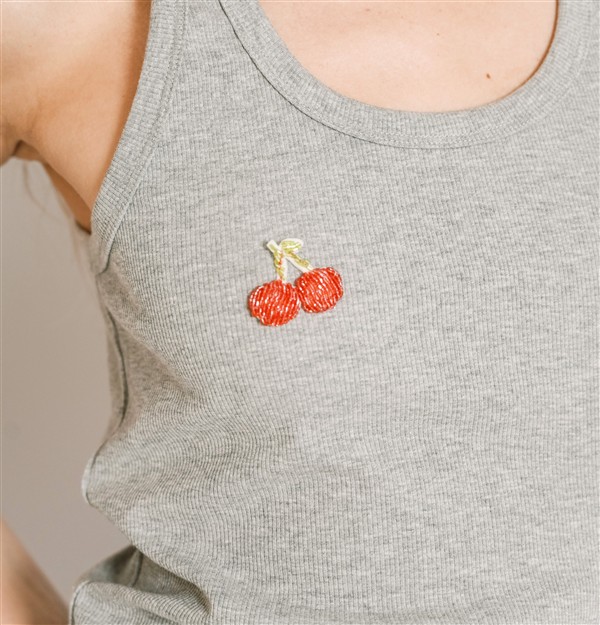 SALT AND PEPPER MELANIE GREY CHERRIES