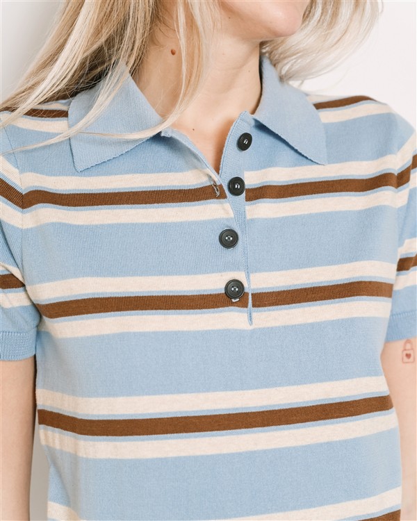 SALT AND PEPPER ORIANA BLUE