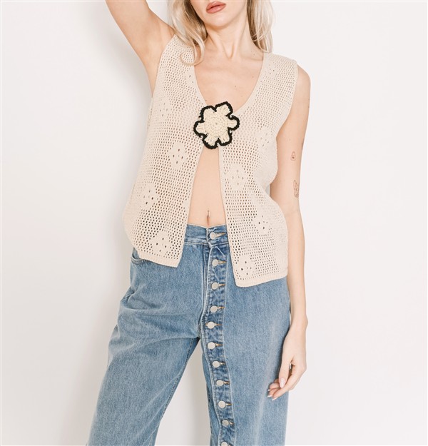 SALT AND PEPPER TARA OFF-WHITE