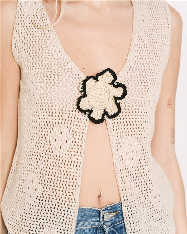 SALT AND PEPPER TARA OFF-WHITE