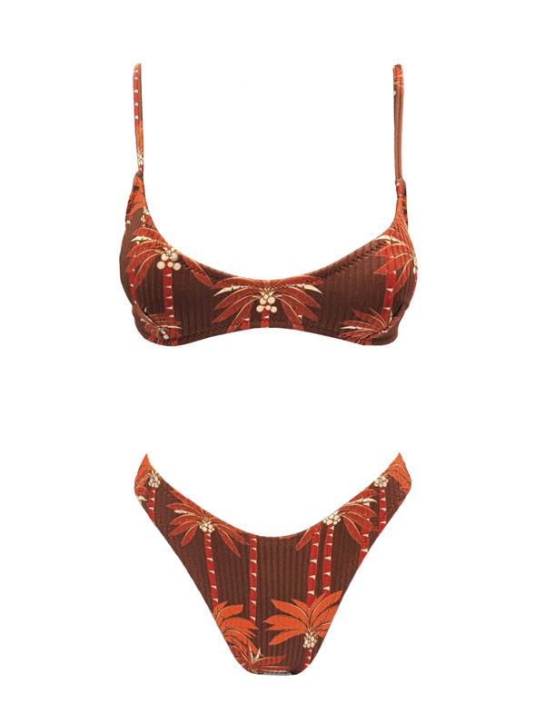 EMMA SCOOP BIKINI COCONUT PALMS