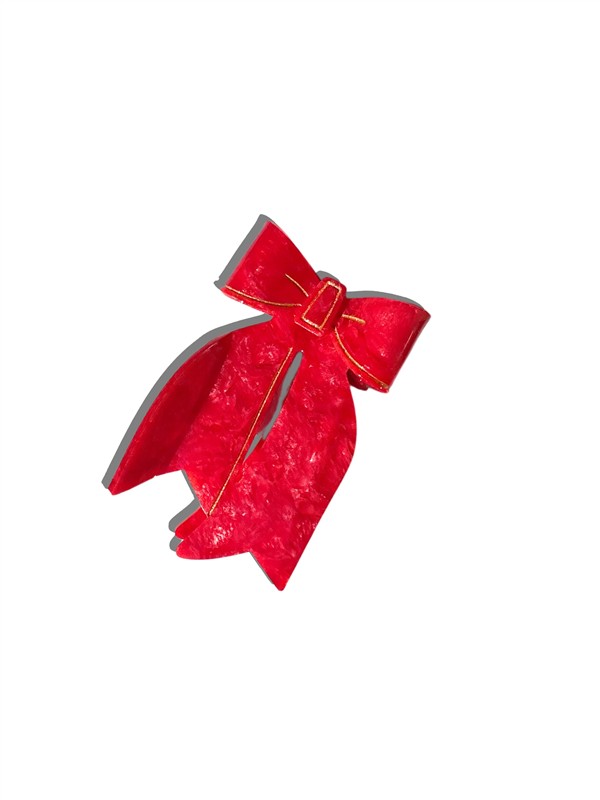 SOLAR ECLIPSE FESTIVE BOW RED